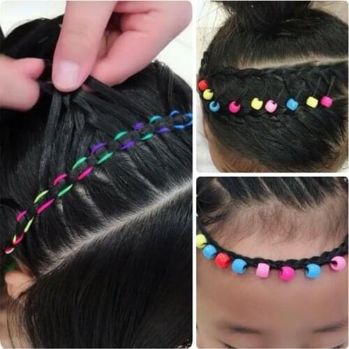 100pcs 6x8mm Plastic beads Safty beads for children DIY gift and clothing Hair accessories Mixed Colour