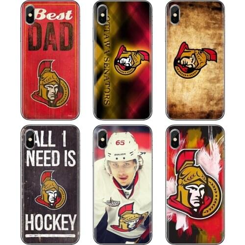 Cell Phone Case Team-Logo-C-Ottawa-Senators-Hockey For iPhone 10 11 12 Pro Mini 4S 5S SE 5C 6 6S 7 8 X XR XS Plus Max 2020