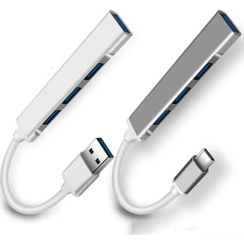 USB C HUB 3.0 Type C 3.1 4 Port Multi Splitter Converter Adapter Extension Docking Station for Lenovo Xiaomi Macbook PC Computer