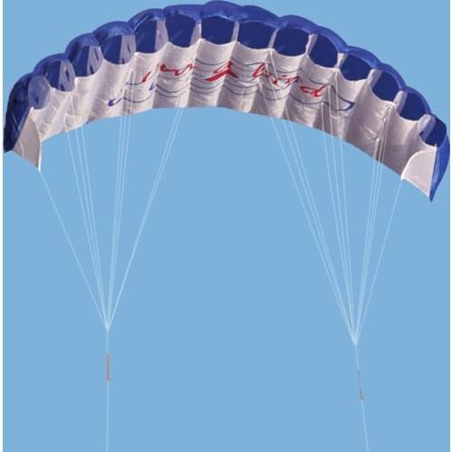 1.4m Dual Line Stunt Parafoil Parachute Surfing Kite Paragliding Nylon Kite Sports Beach Dual Line Flying Kite Outdoor Toys