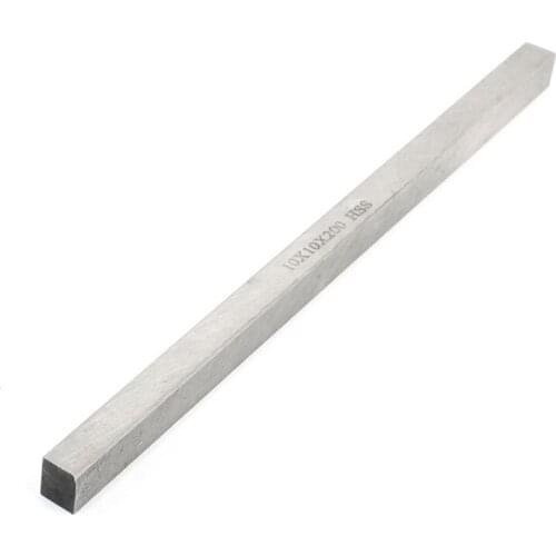 GTBL 10mm x 10mm x 200mm Turning Parting Milling Lathe HSS Tool Bit Gray
