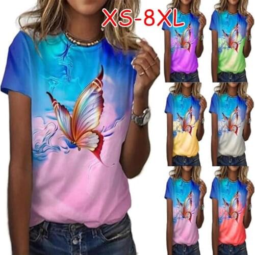 HWKJMY Short Sleeve Women's T-Shirts