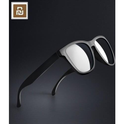 Xiaomi Mijia Classical Sunglasses Fashion Glasses TAC Polarized Lens Black Sunglasses UV Protection Driving Traveling Glasses