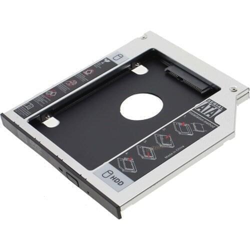 9.5mm SATA 2nd HDD SSD Hard Drive Optical bay Caddy Frame Enclosure For Toshiba Satellite A50-C A50-C-16D P70-B SU-208