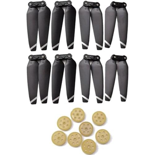 L106 Pro Rc Drone Quadcopter Spare Parts Propeller Blades Maple Leaf Gear