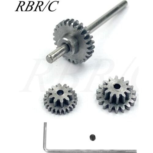 RBR/C R544G Wavebox Metal Steel Tooth Kit Upgrade Accessory For WPL D12 Off-Road Climbing Remote Control Truck RC Car Model Toys