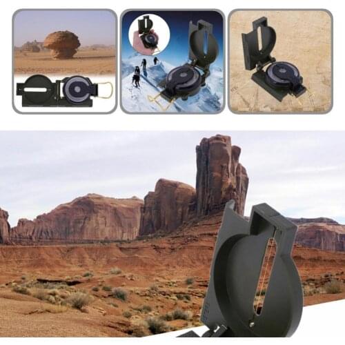 Multifunctional Exquisite Outdoor Activities Safety Compass for Hiking