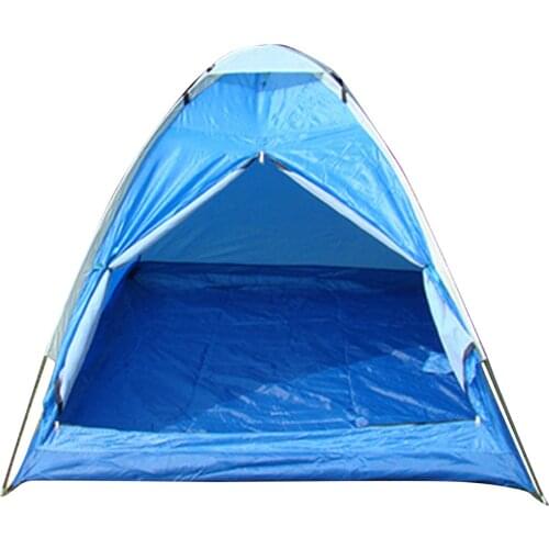 Outdoor Single-layer Camping Tent Double Couple Beach Park Leisure Durable Waterproof Tent Dome Cover 2020 New Arrivals Hot Sale