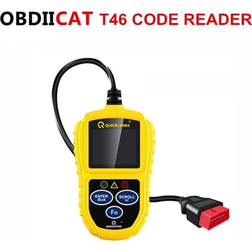 New OBD2 Code Scanner Code Diagnostic Tool T49 OBD 2 Code Reader With Color Screen To Quick Reivew Code Key Data