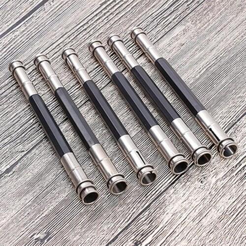 Adjustable Dual Head Pencil Extender Holder Sketch School Office Art Write Tool Stationery Supplies
