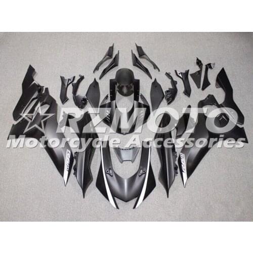 Style New ABS whole Fairings kit Fit for YAMAHA YZF-R6 2017 2018 2019 R6 17 18 19 Bodywork set Custom Free black matte