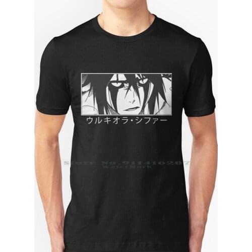 Ulquiorra Cifer T Shirt 100% Pure Cotton Ulquiorra Cifer Bleach Manga Anime Japan