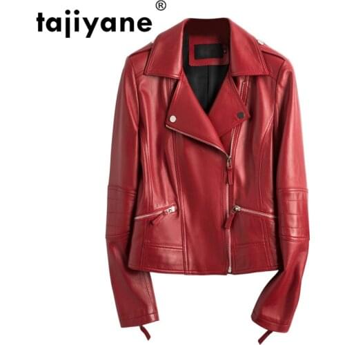 Tajiyane Coats and Jackets Women Real Genuine Leather Jacket Short Sheepskin Coat Female Clothes 2020 Fashion D5704Q01 WPY475