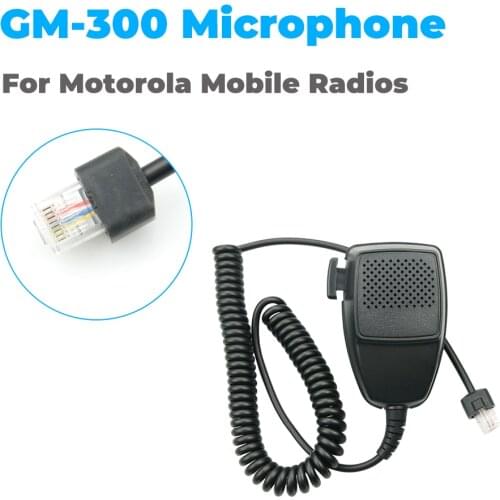 8pin Two Way Radio Speaker Mic HMN3596A Car Mobile Mic Hand Microphone For Motorola GM950 GM300 3688 3188 CDM750