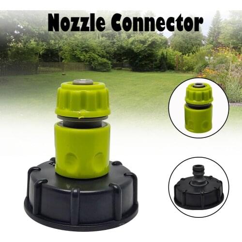 IBC Tank Tap Adapter Garden Hose Connector Plastic Water Hose Pipe Adapter Replacement Valve Fitting Parts