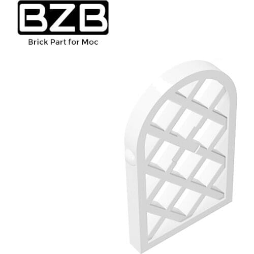 BZB MOC 30046 1x2x22/3 Window High-tech Creative Building Block Model Kids Toys DIY Brick Parts Best Gifts