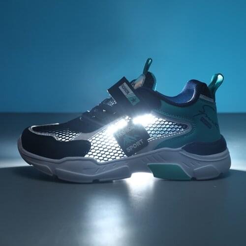 Kids Sneakers Soft Bottom Breathable Kids Shoes Non-slip Childrens Sneakers for Boys Leisure Travel High Quality Kid Shoes