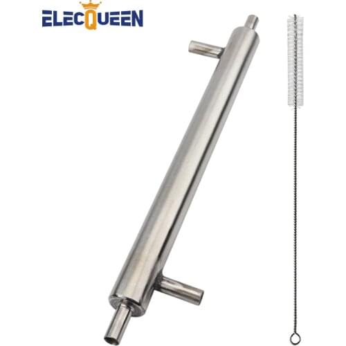 Distiller External Cooling Tube Moonshine Condenser,Stainless Cooler Cooling Pipe Tube home brew Vodka Whisky Wine Alcohol Maker
