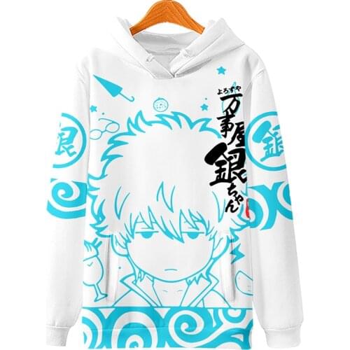 2020 New Arrival GINTAMA Hoodies 3D Print Men/Women Hoodies Sweatshirts Autumn Long Sleeve Personality Pullover Clothes