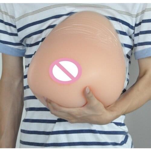 12Kg/pair Crossdresser Artificial Boobs Enhancers Super Silicone Breast Forms Huge Fake Breast For Drag Queen Transgender