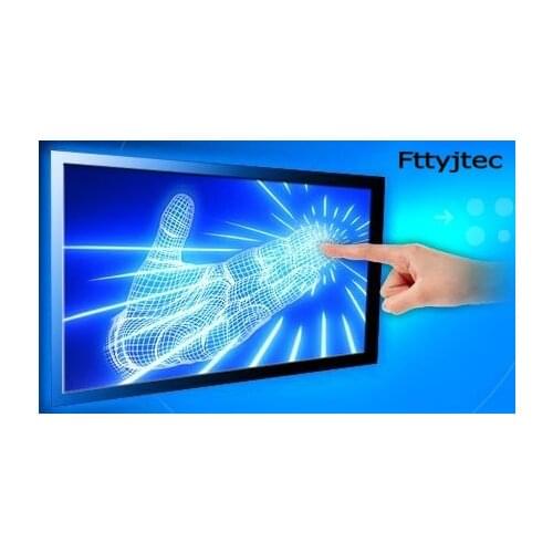 Fttyjtec 19" 16:10 Ratio 10 Touch Points Multi touch screen overlay kit with glass/infrared ir touch screen frame