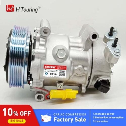 SD7C16 Compressor for Peugeot 307 308 807 607 406 Citroen C4 fiat Lancia 1321F 1390E 1321 1309F 9656483580 96598758 1608473380