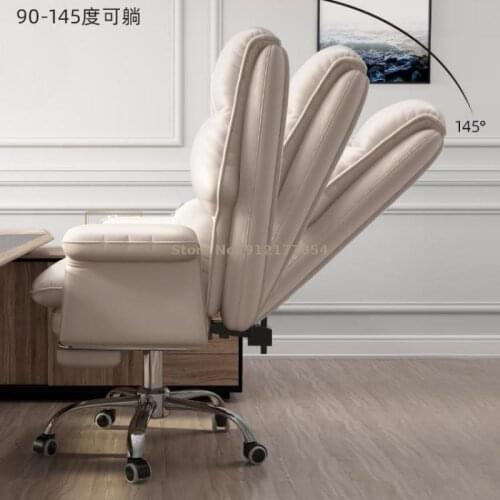 Computer Chair Boss Office Chair Sedentary Liftable Swivel Chair Home Gaming Chair Back Chair Comfortable Sofa Seat