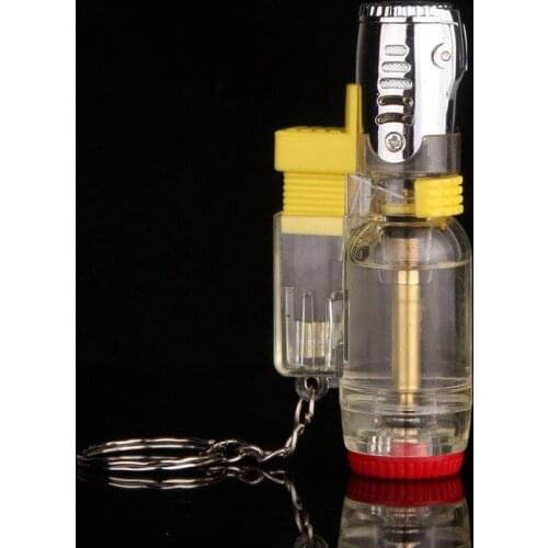 Small Spray Gun Inflatable Lighter High-quality Small Welding Torch for Transparent Straight-through Lighter Windproof Lighter