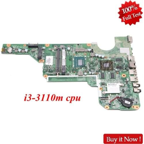 NOKOTION 710874-001 PC Main Board For HP Pavilion G4 G4-2000 G6 G6-2000 G7 G7-2000 DA0R33MB6A0 Laptop Motherboard I3-3110M CPU