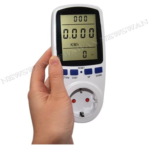 European Standard German Meter Power Monitoring Electricity Voltage Metering Socket