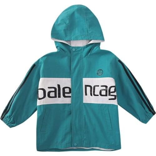 2021 Spring Autumn New Girls' Long Coat Fashion Childrens Clothes Windbreaker Jacket Leisure Long Sleeve Tunic Kids Overcoat