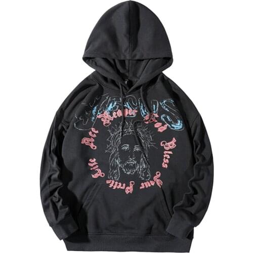 Japanese And Korean Lovers' Sweaters Men And Women Hhooded Handsome Ins Loose Casual Clothes Hip Hop