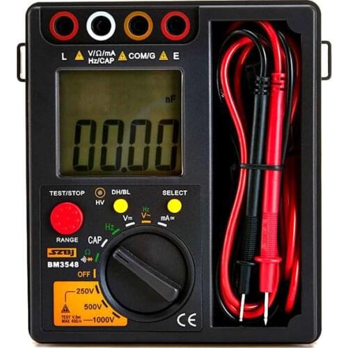 SZBJ BM-3548 (250V-500V-1000V) insulation resistance meter,DIGITAL INSULATION TESTER