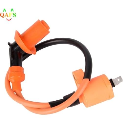 High Quality 1Pc Racing Ignition Coil For GY6 GY6 50CC 125CC 150CC Engines Moped Scooter ATV Quad Motorcycle