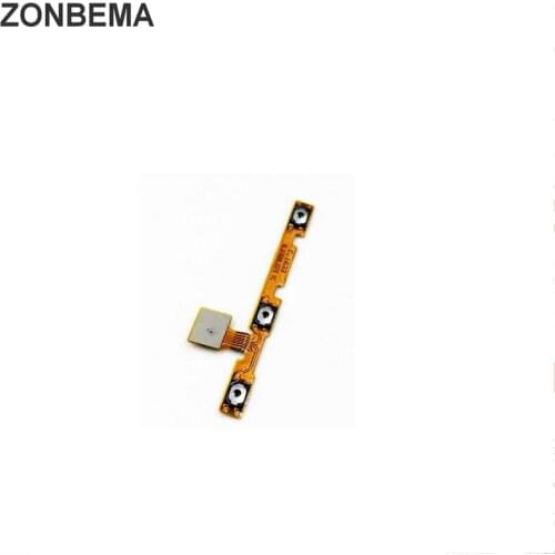 ZONBEMA 10pcs New Power Volume Side Key Switch on off Ribbon Flex Cable For Huawei Honor 8 9 Mate 10 Pro Nova Plus