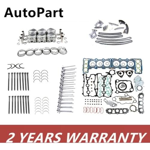 06E103149 06E103148AD Engine Piston Rings Screws Cranskahft Set Valve Gasket Set For VW Touareg Audi A6 Q5 Q7 3.0TF 06E103484P