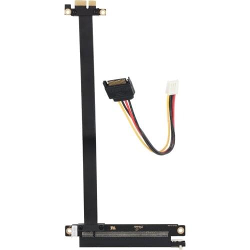 1X PCIE 1X to 16X Transfer Cable Extension Cable Sound Card Graphics Card Network Card Blockchain Mining