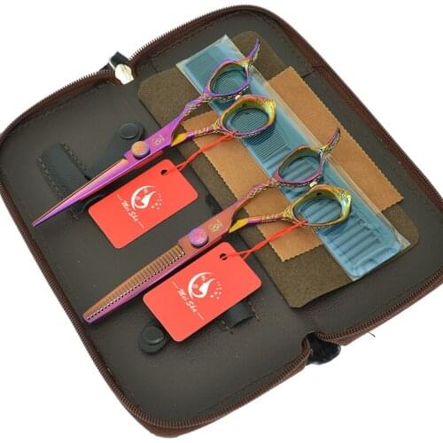 6.0 Inch Meisha Stylist Scissors Hair Cutting Thinning Shears Salon Hairdressing Tijeras Hair Clippers Barber Accessories A0078A