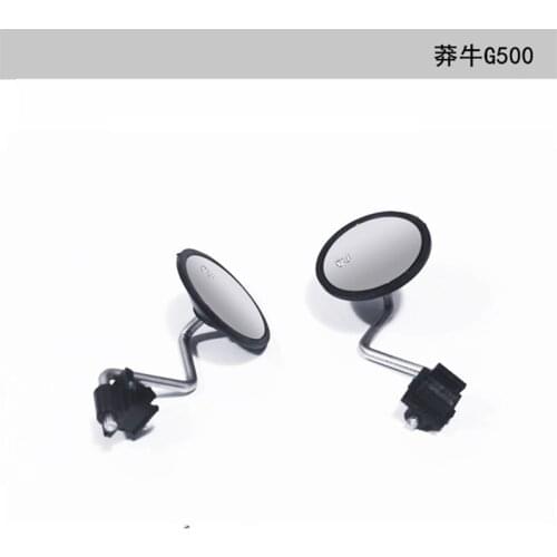DJ RC Car Rear View Mirrors for Mangniu G500 Benchi Modification Accessories Upgrade Parts Rotatable Circular Rearview Mirror