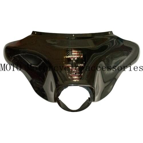 Tank covers Decals Electra Glide Street Glide Ultra Classic Trike FL FLH FLHT 13-earlier USA Flag Skull Decals Fairing Stickers