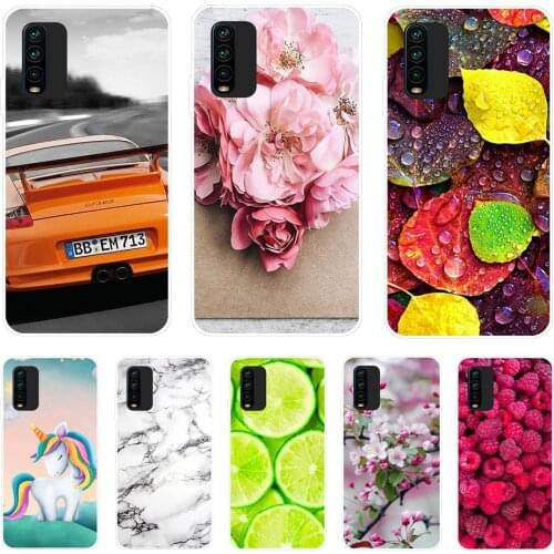 Case For Xiaomi Redmi 9T Case on Redmi 9T Soft Silicone TPU Back Cover Case For Xiaomi Redmi 9T Cool Fashion Bumper Cute Case