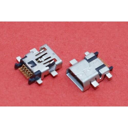 ChengHaoRan 1 Piece 10Pin Mini USB Jack Female Connector FOR HTC Charging Socket V3 Port,MI-024