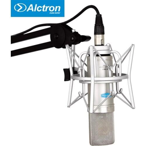 Alctron CM6 MKII Large diaphragm condenser microphone live broadcast recording singing microphone