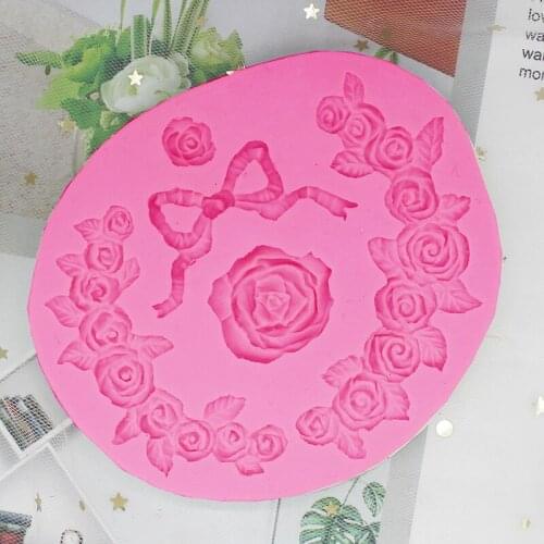 Lace flower flower cake decoration silicone mold fondant mold chocolate mold lace mold P1029