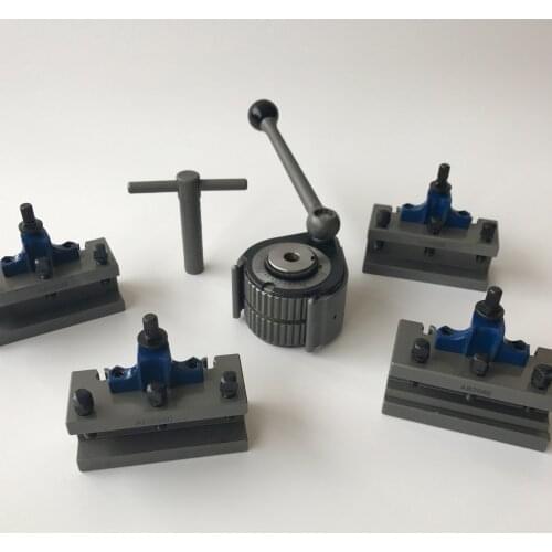 Multifix Quick Change Tool Post and Tool Holder for Lathe Machine