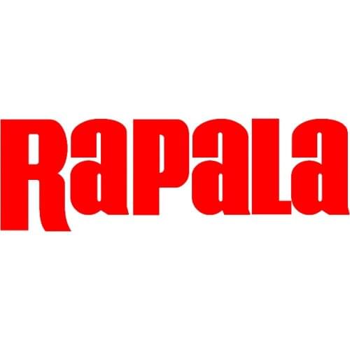 Rapala Decal - Fishing Rod Reel Boat Laptop Ipad Window Sticker Label (12*6cm)