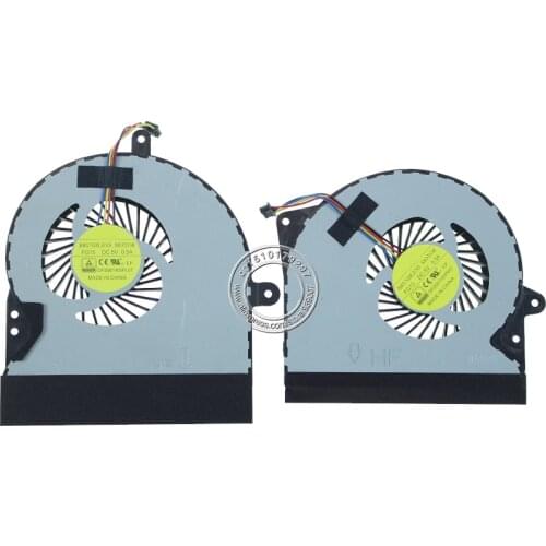 New GPU CPU fan FOR ASUS G751 G751J G751JM G751JT G751JL DFS501105PR0T FG13 DFS561405PL0T FG15 5V