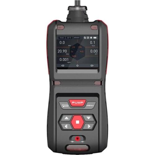 Portable combustible gas analyzer detector for EX H2S CO O2 CO2