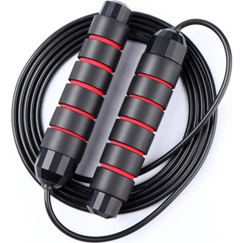 Bearing Jump Rope Crossfit Tangle-Free Jumping Adjustable Skipping Rope Speed Gym Home Exercise Fitness Workout Training Gear