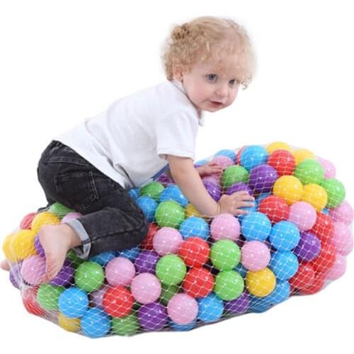 100Pcs/Set Plastic Balls Ocean-Toys Eco-Friendly Soft Ocean Wave Ball Funny Baby Funny Toys Water Pool Swim Dry Pool Wave Game